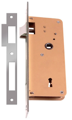 خرید 35-55mm ضخامت درب قفل کلیدی Mortise با Deadlatch در SN Finish تولید آنلاین