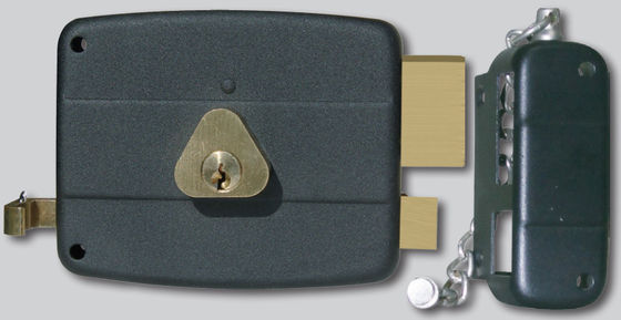 kopen 60 mm Backset Rim Door Lock voor huishoudelijke deuren Dikte 35 - 50 mm Gemakkelijk te installeren online vervaardiging