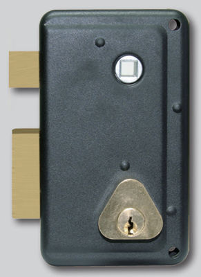 Αγορά Επιφάνεια Mount Iron Rim Door Lock με OEM Finish εγκατάσταση επιφάνεια Mounted ηλεκτρονική κατασκευή