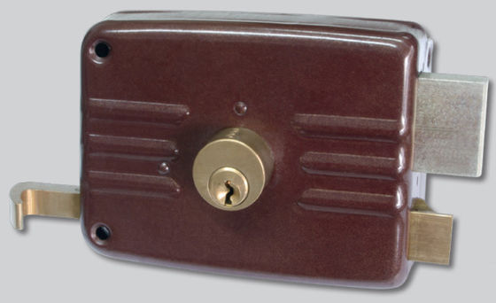 Buy Single Cylinder Rim Door Lock with Dead Bolt Material and A - level Anti - Theft Standard Made of Brass or Steel online manufacture