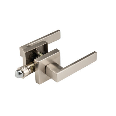 comprar Fechadura de alavanca tubular com placa de fachada de chave Amigável ao usuário, canto quadrado alterável 1 