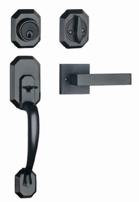 kopen Eenvoudige handgreep ingang handgreep slot 5 pin Messing cilinder dubbele handgreep functie online vervaardiging