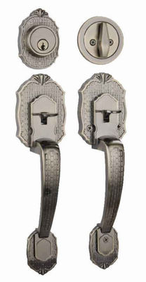 kaufen Zinklegierung Türgriffe Schloss Set Einfache Installation Schlage Eingangstürsets Online-Herstellung