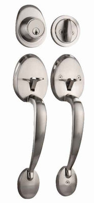 kupować Zamknięcie rękojeści wejściowej z tylnym złożeniem 60 mm Zamknięcie z zamknięciem pojedynczego cylindru Yale produkcja online