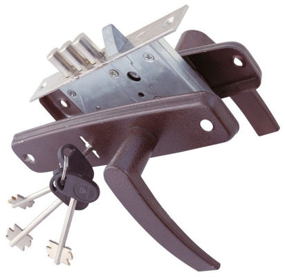 Mua High Security Keyed Mortise Lock Set Anti Theft Security Door Lever Mortise Lock Set sản xuất trực tuyến