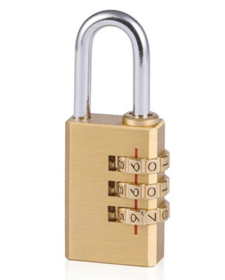 comprare Serratura domestica commerciale di alta sicurezza Serratura in ottone combinata Squa 3 Dial fabbricazione online