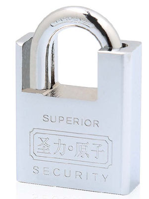 Buy High Security Padlock Chrome Plated Shackle Protected Atom Padlock Customized Logo Accepted Type Padlock online manufacture