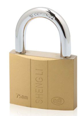 comprar High Security Padlock Dual Line Imitar Brass Atom Padlock Logotipo Personalizado Padlock Sua Solução Final Fabricação em linha