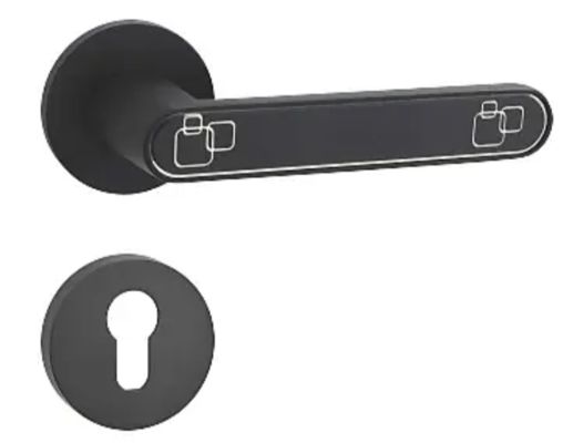 comprar Manija de cerradura de puerta de estilo moderno para puertas interiores y grosor de 35-60 mm Fabricación en línea