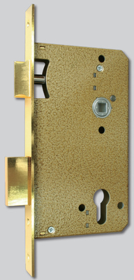 Fermeture de porte en acier inoxydable de haute sécurité 7085 pour portes en bois ou en acier