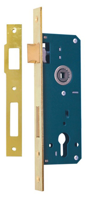 Améliorez vos portes avec une serrure de porte à cylindre unique Mortise Installation facile sur des portes de 35-50 mm d'épaisseur