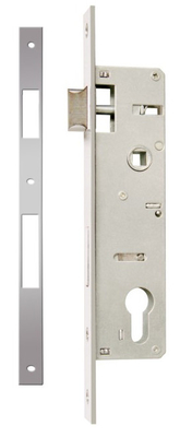 Installation de serrure de porte en fer mortel Installation facile Cylindre cylindre unique