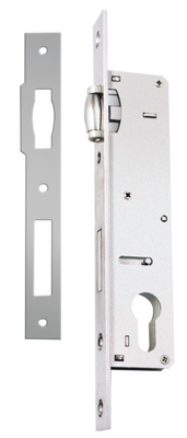 Fermeture de porte à serrure à mort de fer durable en acier / cylindre Zamak cylindre unique