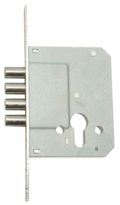 Épaisseur de la porte 35-50 mm Verrouillage de porte en forme de mortier avec finition CP et verrou réglable