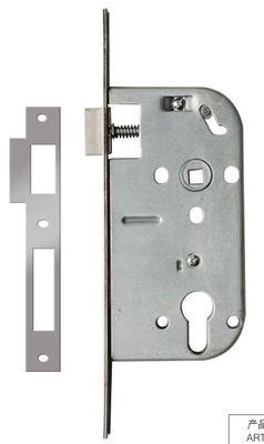 Fermeture de porte en fer mort avec fermeture de fer / cylindre Zamak cylindre unique durable et facile à installer