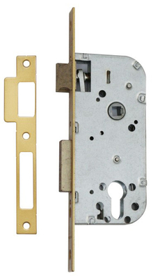 Épaisseur de la porte 35-50 mm Fermeture à serrure de porte avec verrou réglable et fermeture en acier / Zamak