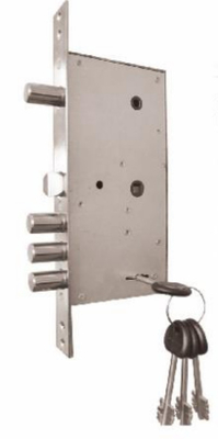 Fermeture en acier Zamak Mortise Deadbolt Smart Lock GP Finish Cylinder Fermeture en acier unique Mortise