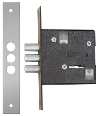 Finition SN GP CP Fermeture à clef à clef 35 mm - 55 mm Remplacement de serrure à porte à clef