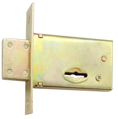 Fermeture à clef anti-vol de porte de sécurité matérielle Fermeture à clef à clef avec verrouillage