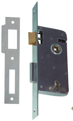 SN GP CP AB Finish Mortise Key Lock Deadlatch Type pour une sécurité à longue durée de vie