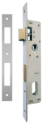 CP Finition porte en aluminium verrouillage 21mm Backset profilé en aluminium verrouillage surfaces de montage