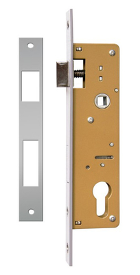 Édifices commerciaux types de serrure de porte en aluminium