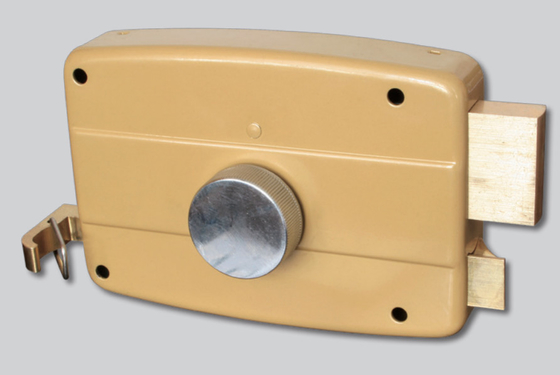 Fermeture de porte de style européen avec plaque de frappe pour portes de 35 à 50 mm