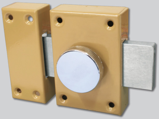 Fermeture de porte à clés de type standard Fermeture de porte à jantes A Norme anti-vol