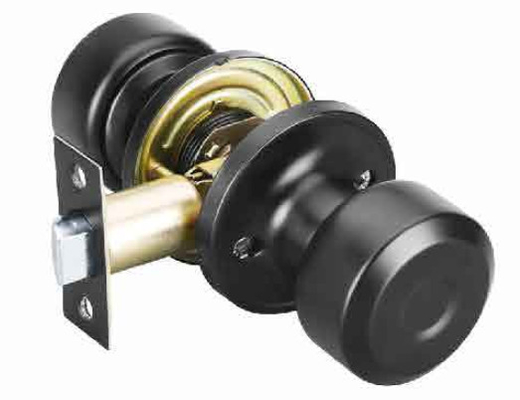 Fonction de confidentialité Fermeture de porte à bouton tubulaire avec norme anti-vol et fonction BK