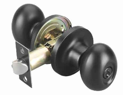 Fermeture à boutons Sécurisez votre espace avec une serrure à boutons tubulaires avec une façade d'angle carré modifiable de 1 