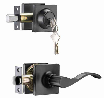 Fermeture à serrure combinée de 1-3/8 pouces à 1-3/4 pouces d'épaisseur Porte d'entrée avec fonction ANSI Grade 3 ET
