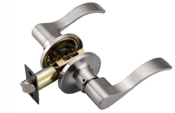CP MB ORB PB AB SS Fermeture à levier tubulaire avec coin carré modifiable 25x57 mm