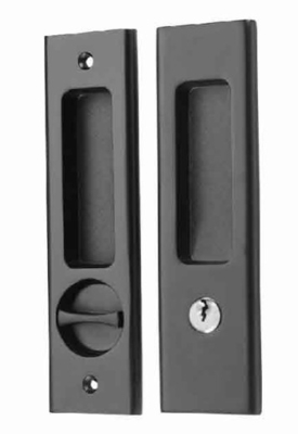 Épaisseur de la porte de 35 à 50 mm alliage de zinc verrouillage de porte coulissante interne pour la sécurité