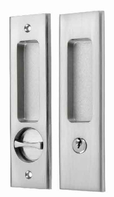70 mm porte coulissante de verrouillage en alliage de zinc épaisseur de la porte 35 mm à 50 mm