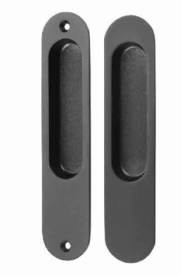 Épaisseur de la porte de 35 mm à 50 mm Fermeture de porte coulissante 70 mm Retour pour portes coulissantes