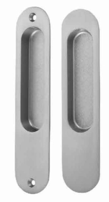 Fermeture en acier ODM Fermeture de porte coulissante Durable 2 broches Cœur en laiton Boucle coulissante de porte de placard
