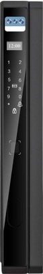 Système de verrouillage de porte intelligente de 3000 mAh avec alimentation d'urgence de type C Matériau en alliage d'aluminium