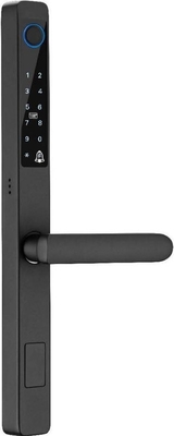 Porte en aluminium verrouilleur de maison numérique intelligent Code d'accès Sécurité pont cassé verrouillage intelligent étanche