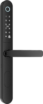 Gardez vos portes de 30 à 90 mm sécurisées grâce au verrouillage de porte intelligent contrôlé par l'application Tuya et à la batterie de 3000 mAh