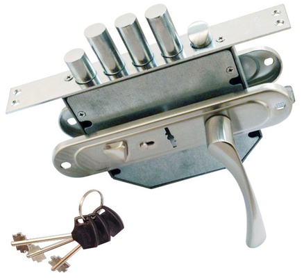 Système de verrouillage Fermeture à serrure à clef Porte intérieure différente