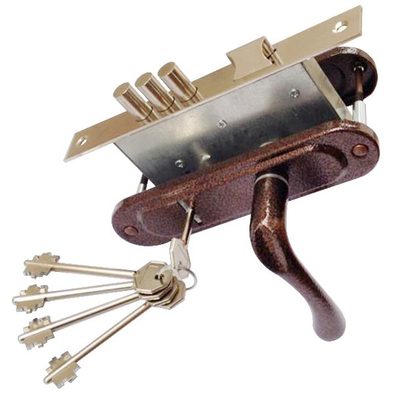 35 mm - 60 mm Fermeture à serrure de porte fermée Smart Mortise Lockset