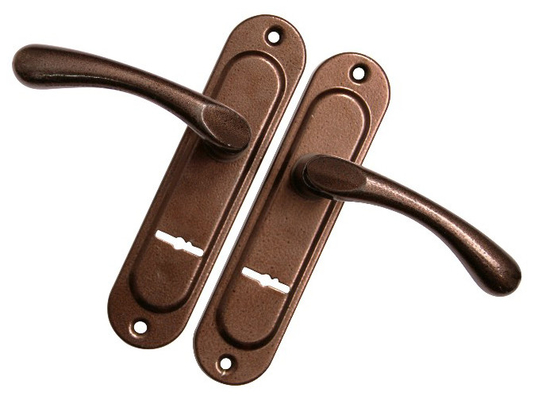 Serrure de porte Manche de porte en métal Manche de porte de type unique pour la performance être utilisé sur divers types de portes