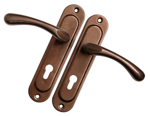 Manche de verrouillage de porte d'intérieur avec une seule surface d'installation de type montée