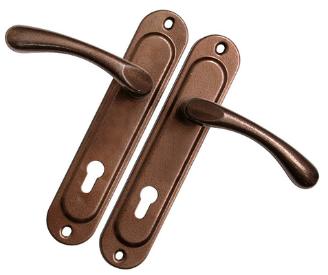 Einfacher Türschlosshandle Moderner Stil geeignet für Türstärke 35-60 mm