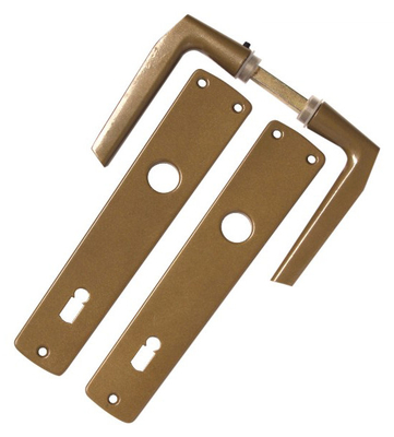Manche de verrouillage de porte unique de type montée à la surface pour une installation en intérieur uniquement
