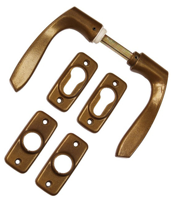 Serrure de porte Manche de porte de porte montée La combinaison parfaite de style et de durabilité