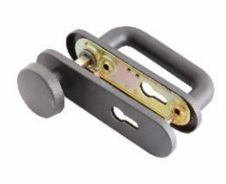 Poignée de serrure de porte 35-60 mm Épaisseur de la porte Poignée moderne pour serrure de porte avec installation simple