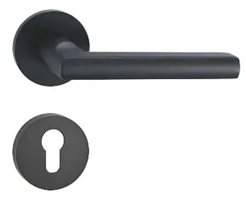 La poignée de serrure de porte en alliage d'aluminium de salle de bain est la combinaison ultime de style et de fonction.