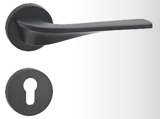 Aluminum Alloy Lever Handle for Doors 35-60mm Thickness and Long-lasting Performance
